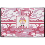 Pink Camo Door Mat - 36"x24" (Personalized)