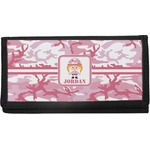 Pink Camo Canvas Checkbook Cover (Personalized)