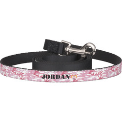 Pink Camo Dog Leash (Personalized)
