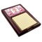 Pink Camo Red Mahogany Sticky Note Holder - Angle