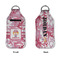 Pink Camo Sanitizer Holder Keychain - Large APPROVAL (Flat)