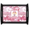 Pink Camo Serving Tray Black Large - Main