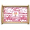 Pink Camo Serving Tray Wood Small - Main