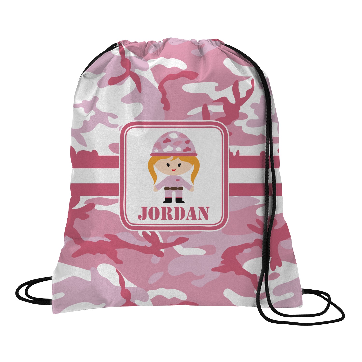 camouflage pink backpack