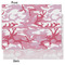 Pink Camo Tissue Paper - Lightweight - Medium - Front & Back