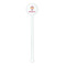 Pink Camo White Plastic 5.5" Stir Stick - Round - Single Stick