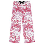 Pink Camo Womens Pajama Pants - 2XL