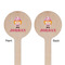 Pink Camo Wooden 6" Stir Stick - Round - Double Sided - Front & Back