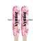 Pink Camo Wooden Food Pick - Paddle - Double Sided - Front & Back