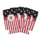 Pirate & Stripes 16oz Can Sleeve - Set of 4 - MAIN