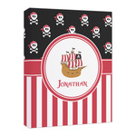 Pirate & Stripes Canvas Print - 16x20 (Personalized)