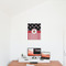 Pirate & Stripes 16x20 - Matte Poster - On the Wall