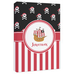 Pirate & Stripes Canvas Print - 20x30 (Personalized)