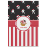 Pirate & Stripes Poster - Matte - 24x36 (Personalized)