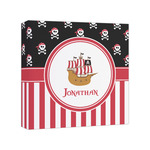 Pirate & Stripes Canvas Print - 8x8 (Personalized)