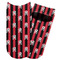 Pirate & Stripes Adult Ankle Socks - Single Pair - Front and Back