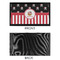 Pirate & Stripes Bar Mat - Small - APPROVAL