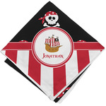 Pirate & Stripes Cloth Napkin w/ Name or Text