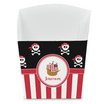 Pirate & Stripes French Fry Favor Boxes (Personalized)