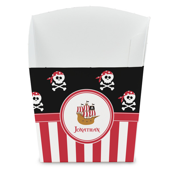 Custom Pirate & Stripes French Fry Favor Boxes (Personalized)