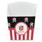 Pirate & Stripes French Fry Favor Box - Front View