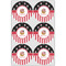 Pirate & Stripes Icing Circle - Large - Set of 6