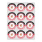 Pirate & Stripes Icing Circle - Small - Set of 12