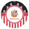 Pirate & Stripes Icing Circle - Small - Single