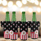 Pirate & Stripes Jersey Bottle Cooler - Set of 4 - LIFESTYLE