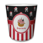 Pirate & Stripes Plastic Tumbler 6oz (Personalized)