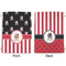 Pirate & Stripes Large Laundry Bag - Front & Back View