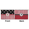 Pirate & Stripes Large Zipper Pouch Approval (Front and Back)