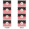 Pirate & Stripes Linen Placemat - APPROVAL Set of 4 (double sided)