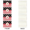 Pirate & Stripes Linen Placemat - APPROVAL Set of 4 (single sided)