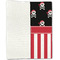 Pirate & Stripes Linen Placemat - Folded Half