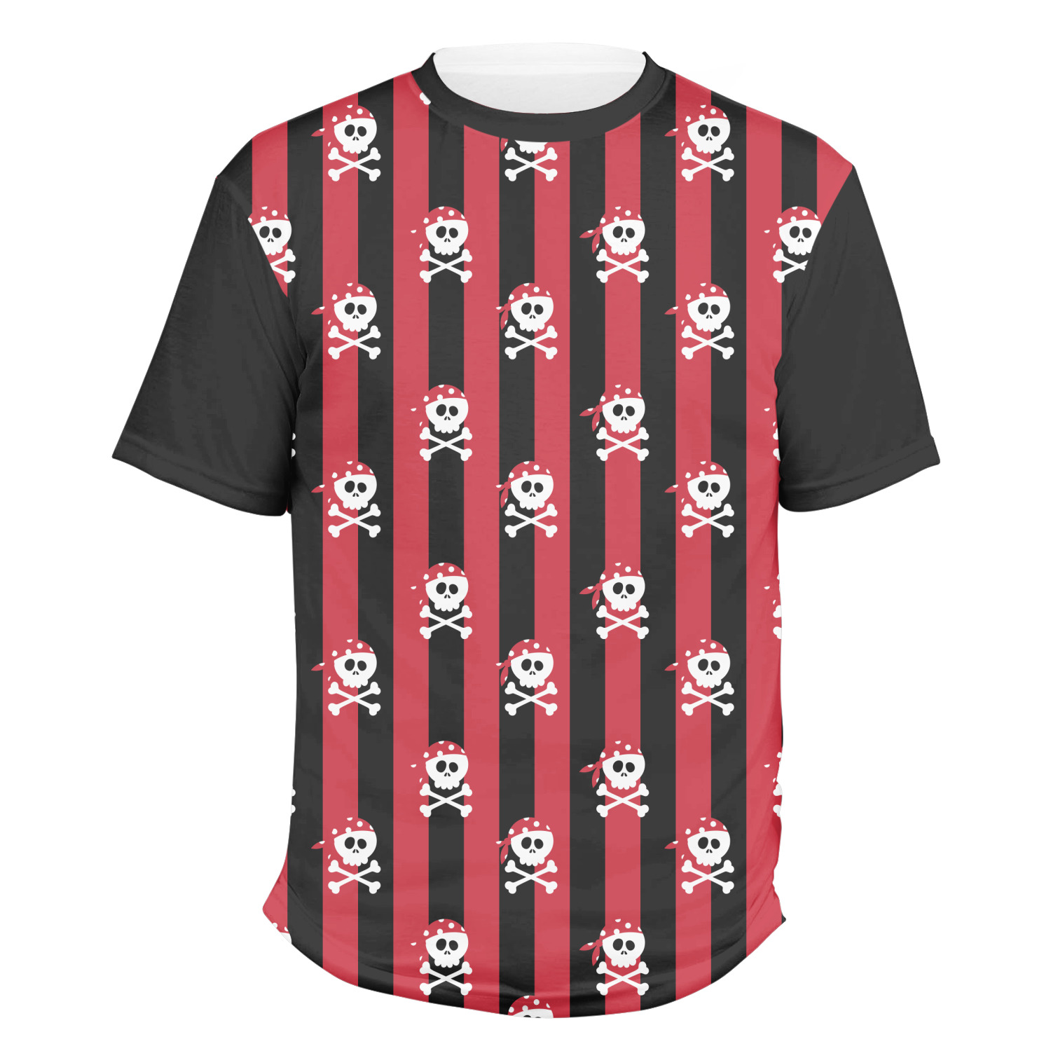 Pirate & Stripes Men's Crew T-Shirt - 3X Large (Personalized ...