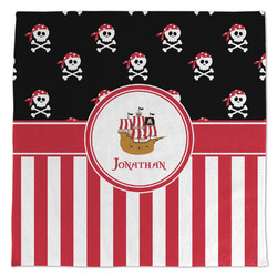 Pirate & Stripes Microfiber Dish Towel (Personalized)