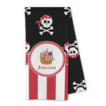 Pirate & Stripes Kitchen Towel - Microfiber (Personalized)