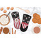 Pirate & Stripes Neoprene Oven Mitt - Lifestyle Image