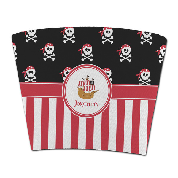 Custom Pirate & Stripes Party Cup Sleeve - without bottom (Personalized)