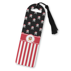 Pirate & Stripes Plastic Bookmark (Personalized)