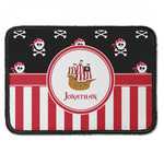 Pirate & Stripes Iron On Rectangle Patch w/ Name or Text