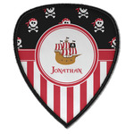 Pirate & Stripes Iron on Shield Patch A w/ Name or Text