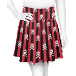 Pirate & Stripes Skater Skirt - Medium