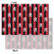 Pirate & Stripes Tissue Paper - Lightweight - Small - Front & Back