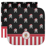 Pirate & Stripes Facecloth / Wash Cloth (Personalized)