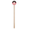 Pirate & Stripes Wooden 7.5" Stir Stick - Round - Single Stick