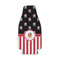 Pirate & Stripes Zipper Bottle Cooler - FRONT (flat)