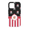 Pirate & Stripes iPhone 13 Pro Tough Case - Back