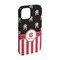 Pirate & Stripes iPhone 15 Tough Case -  Angle